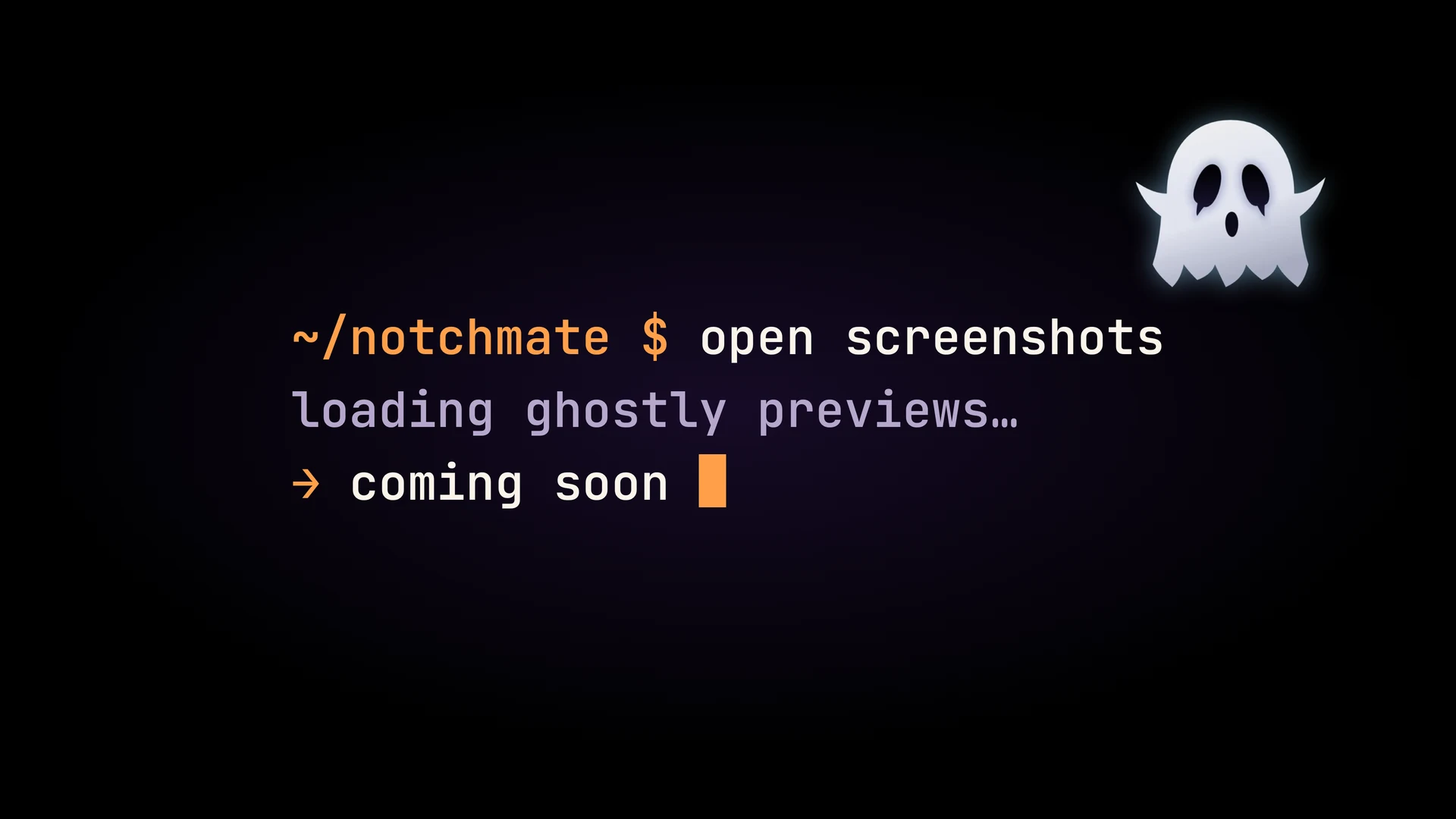 Coming soon terminal