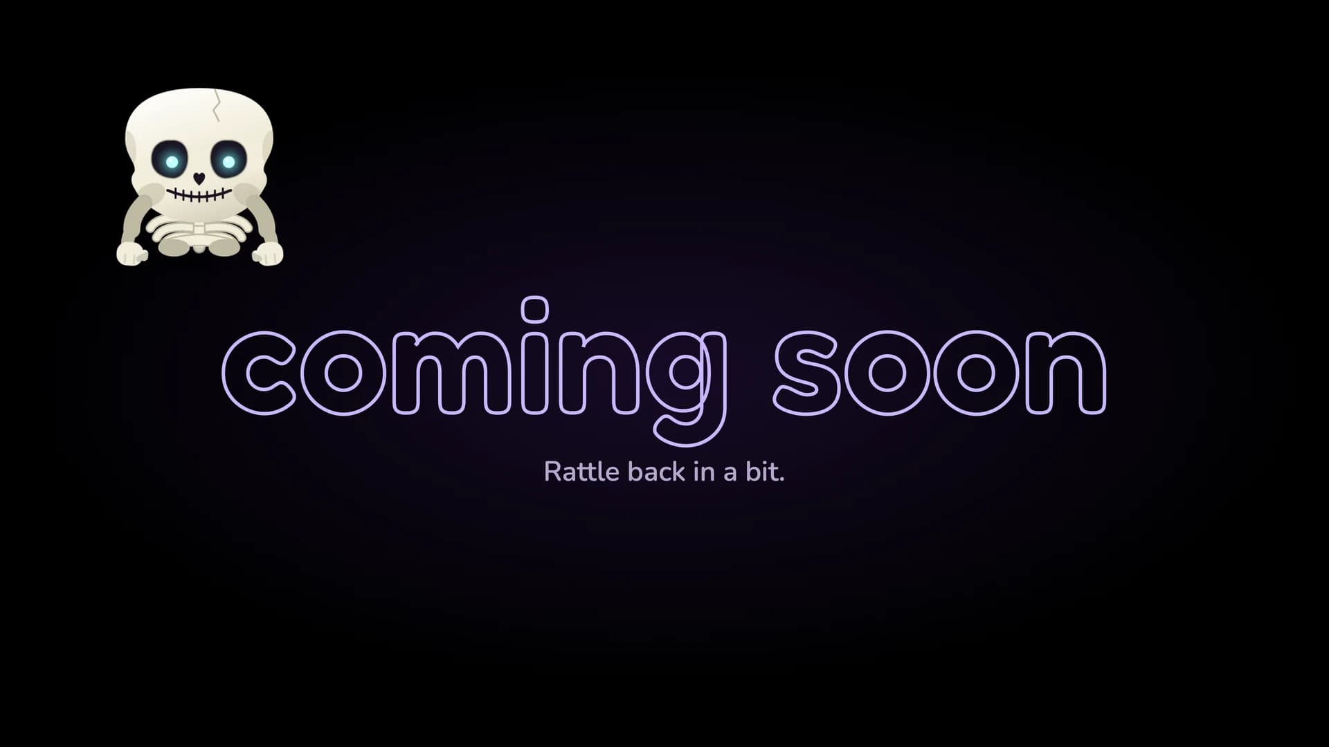 Coming soon neon